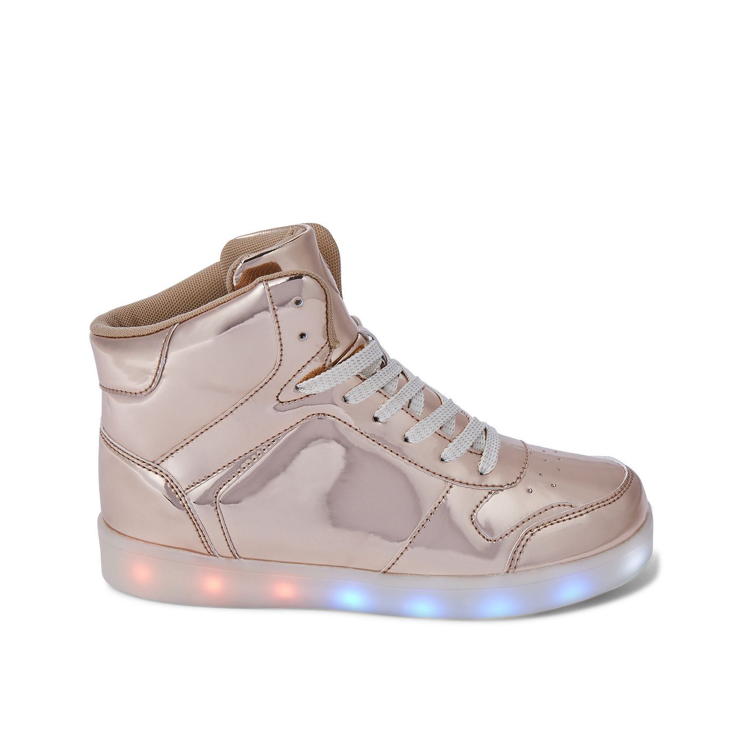 Girls gold outlet high tops