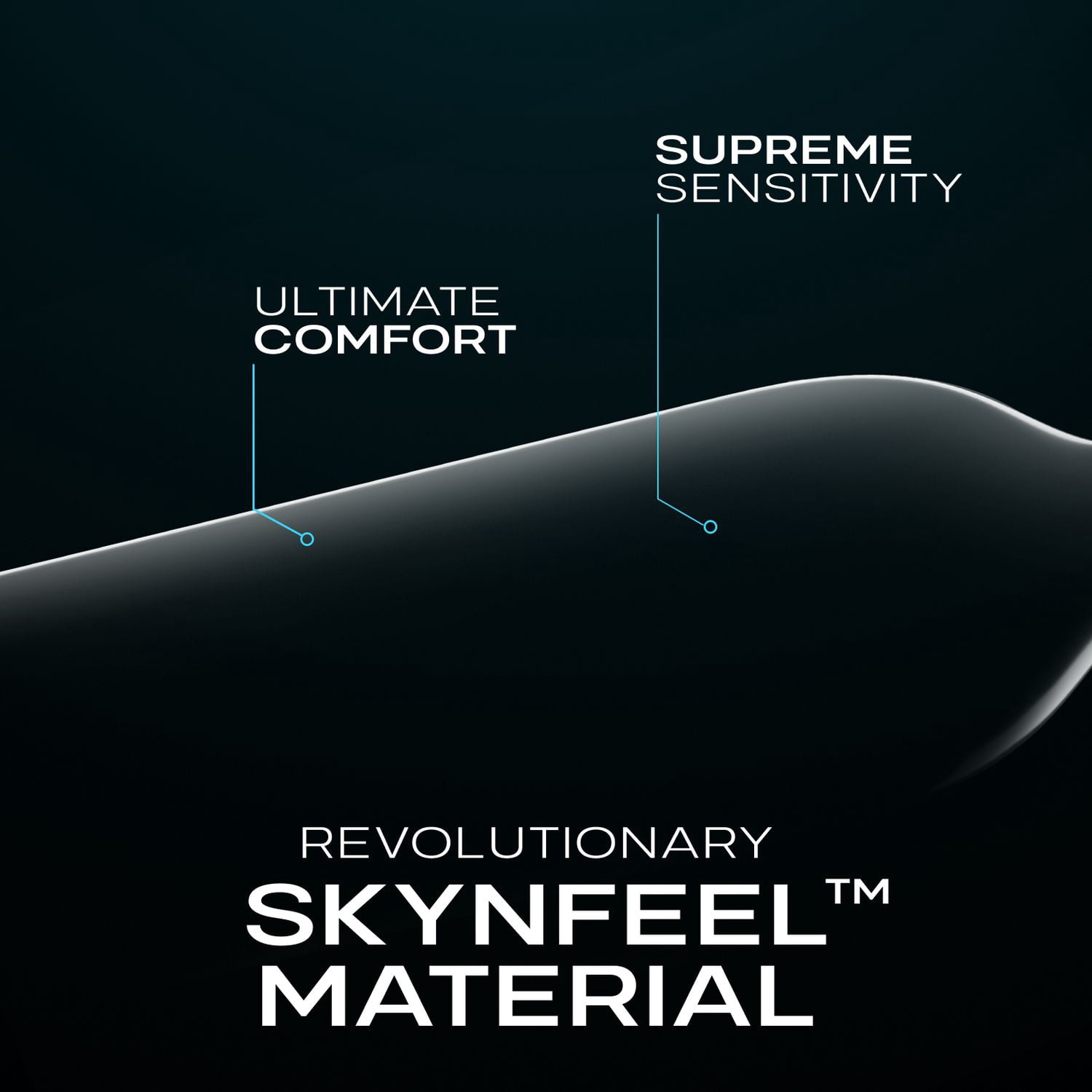 SKYN Supreme Feel Extra Lubricated Non-Latex Condoms, 8 Count