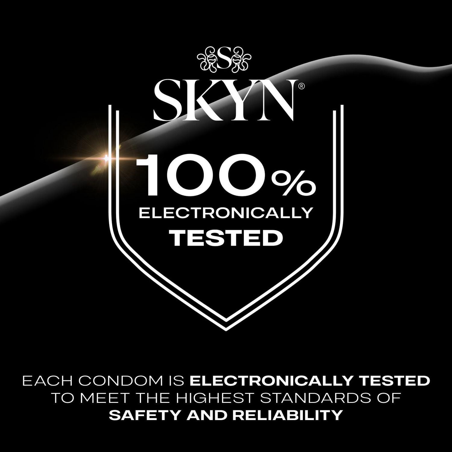 SKYN Supreme Feel Extra Lubricated Non-Latex Condoms, 8 Count
