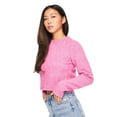 thumbnail image 2 of No Boundaries Women's Crew Neckline Sweater, 2 of 6