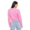 thumbnail image 3 of No Boundaries Women's Crew Neckline Sweater, 3 of 6