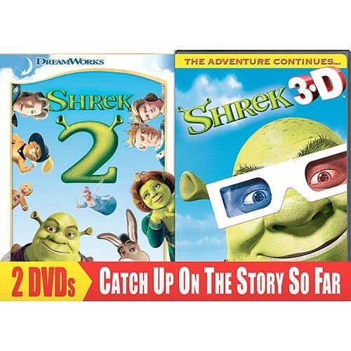 Shrek 2 / Shrek 3-D Party In The Swamp 2-Pack