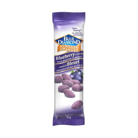 Blue Diamond Almonds Blueberry 43g, 43g