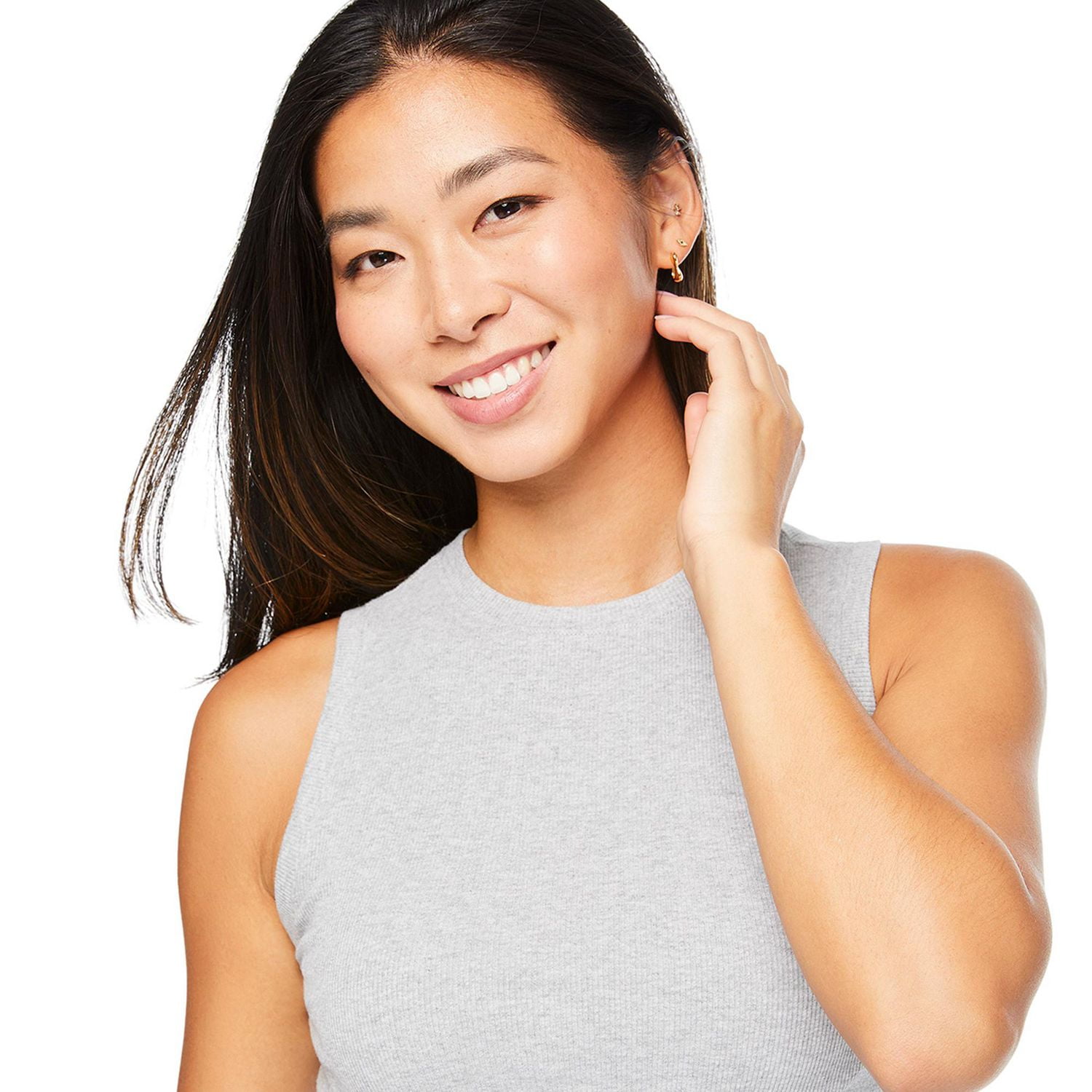 Débardeur côtelé No Boundaries pour femmes