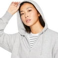 thumbnail image 4 of No Boundaries Women's Oversized Zip-Up Hoodie, 4 of 6