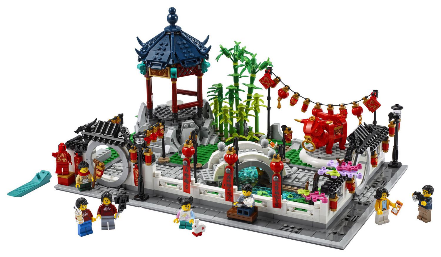LEGO Spring Lantern Festival 80107 Building Kit; Collectible Gift