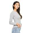 thumbnail image 2 of No Boundaries Women's Henley Tee, 2 of 6