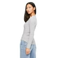 thumbnail image 3 of No Boundaries Women's Henley Tee, 3 of 6