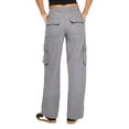 thumbnail image 3 of No Boundaries Women's Wide Leg Cargo Pant, 3 of 6