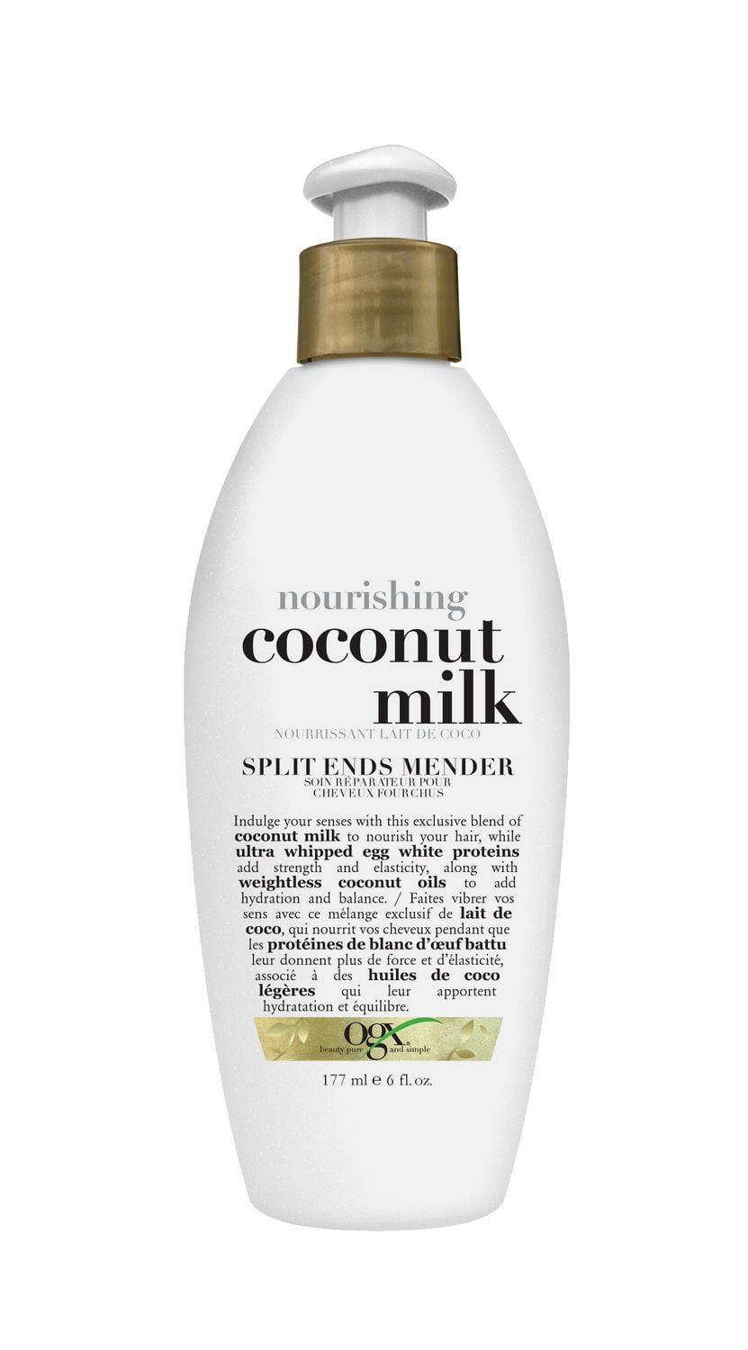 OGX Nourishing Coconut Milk Split Ends Mender 177mL Walmart Canada