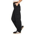 thumbnail image 2 of No Boundaries Women's Wide Leg Cargo Pant, 2 of 6