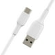 Belkin 6.6ft USB-C Cable, Boost Charge USB-C to USB Cable, USB Type-C Cable, Compatible with Samsung Galaxy S23, S23+, Note20, Pixel 6, Pixel 7, iPad Pro, Nintendo Switch and More - White - image 4 of 6
