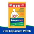 thumbnail image 3 of Salonpas Hot Topical Pain Relief Capsicum Patch, 3 Large Folded Patches, 3 of 6