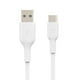 Belkin 6.6ft USB-C Cable, Boost Charge USB-C to USB Cable, USB Type-C Cable, Compatible with Samsung Galaxy S23, S23+, Note20, Pixel 6, Pixel 7, iPad Pro, Nintendo Switch and More - White - image 3 of 6