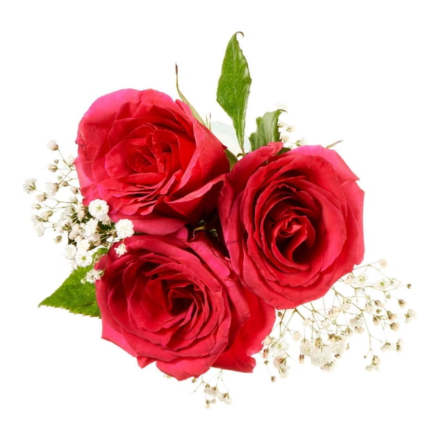 Small Rose Fresh Flower Bouquet, 50 cm