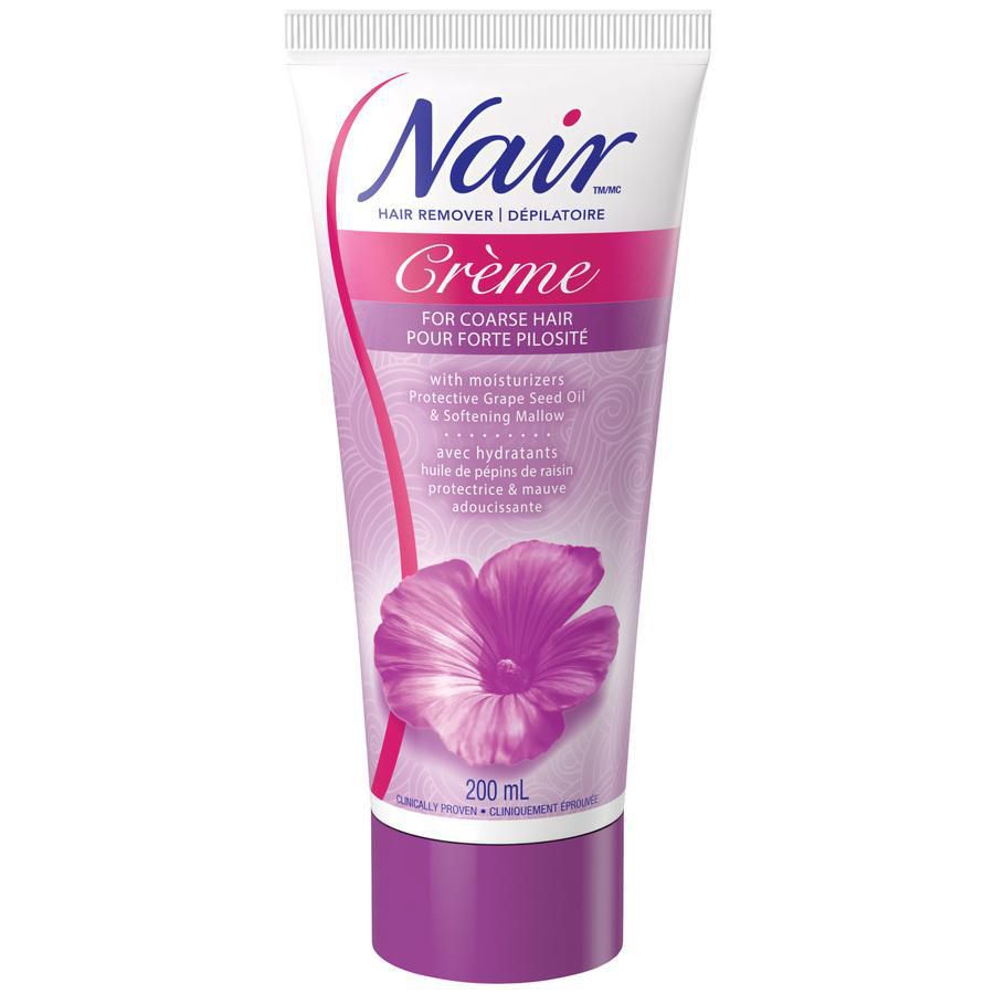 Nair Hair Removal Cr me for Coarse Hair with Grape Seed Oil 200 mL