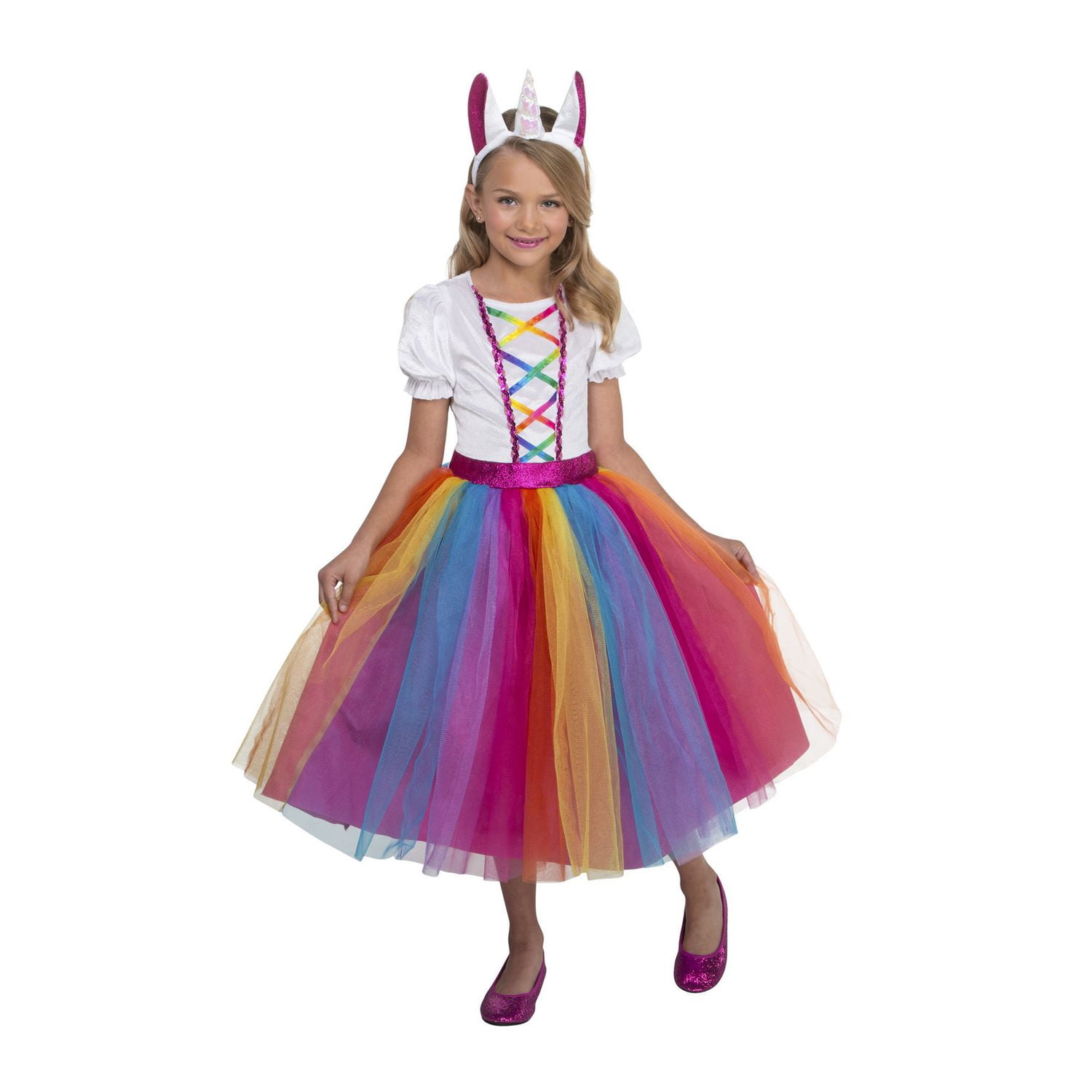 Walmart Halloween Girls' Dashing Unicorn Costume Walmart Canada