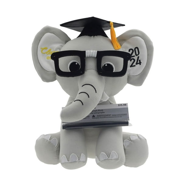 Way to Celebrate Grad Autograph Elephant, Grad Autograph Elephant ...