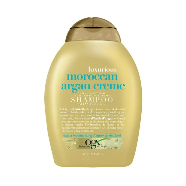 OGX luxurious shampooing  crème d'argan du Maroc 385mL