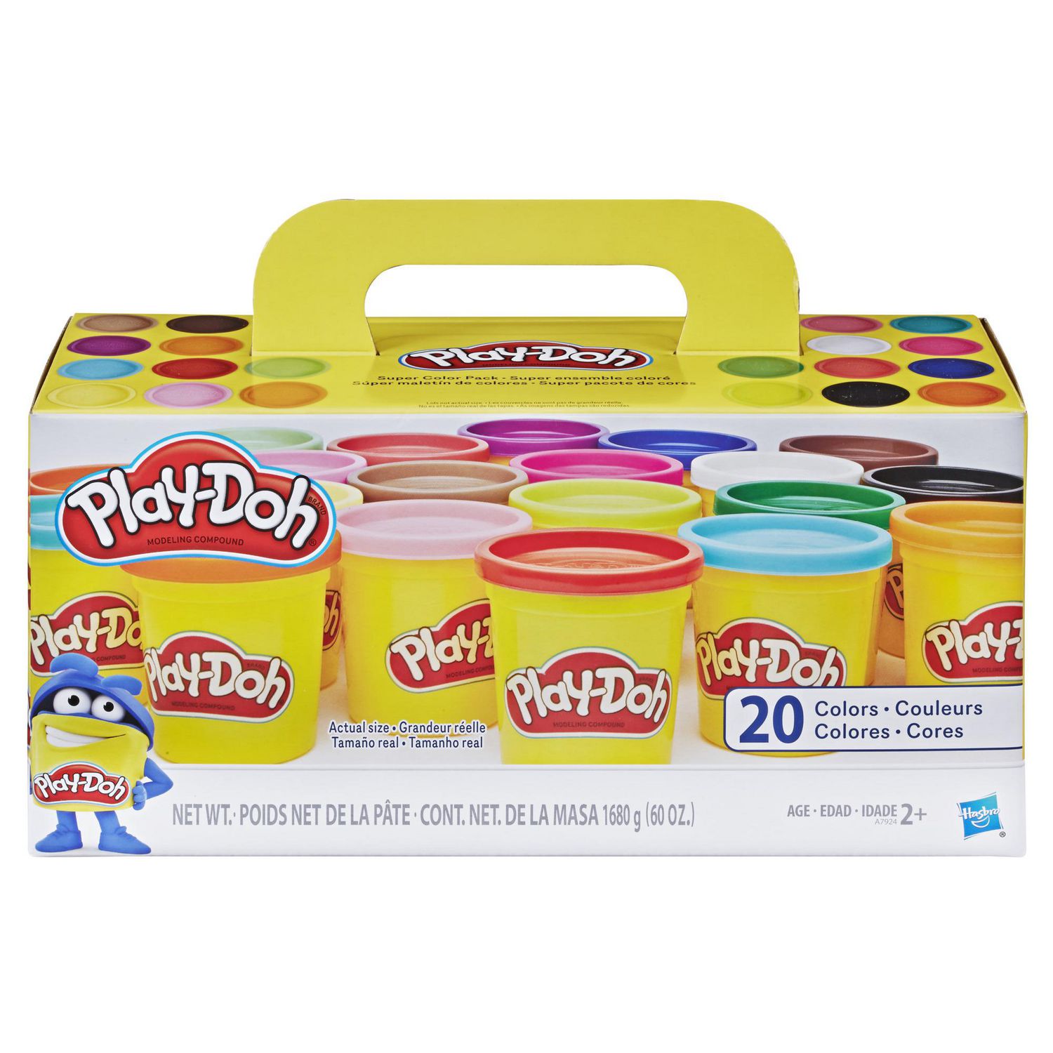 Play-Doh Bucket of Fun Play Dough Set - 20 Colors (20 Piece), Size: 40 Ounces