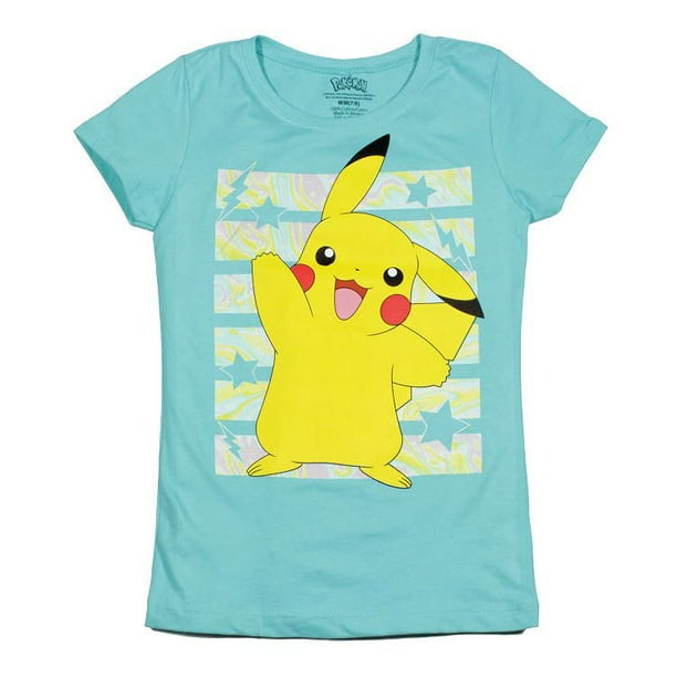 T-shirt Pokemon à manches courtes pour filles