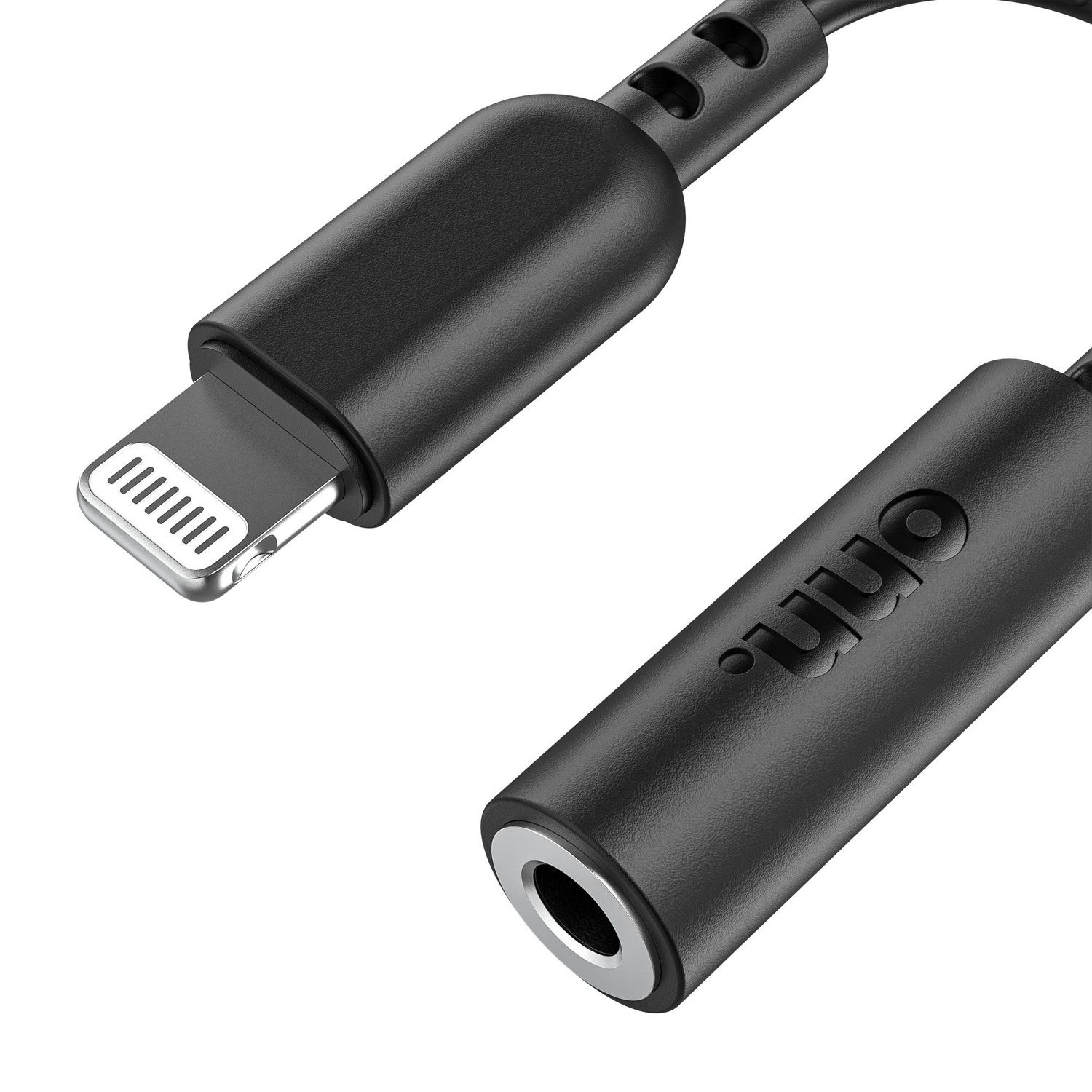 onn. Lightning to 3.5 mm AUX Adapter, Made for Apple