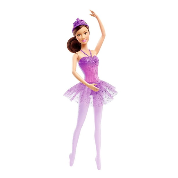 Une Barbie Ballerine Vêtue De Rose, Dos à La Caméra