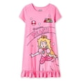 thumbnail image 3 of Chemise de nuit Princesse Peach Super Mario pour filles, 3 of 3