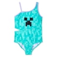 thumbnail image 3 of Maillot de bain 1 pièce Minecraft pour filles, 3 of 3