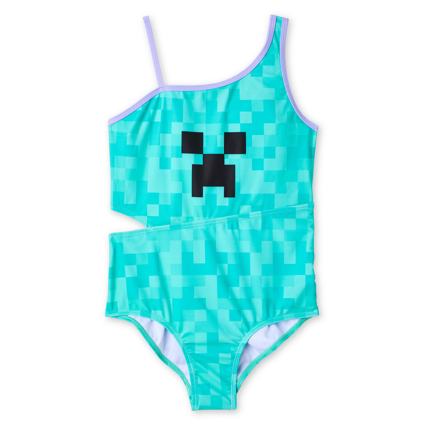 Maillot de bain 1 pièce Minecraft pour filles