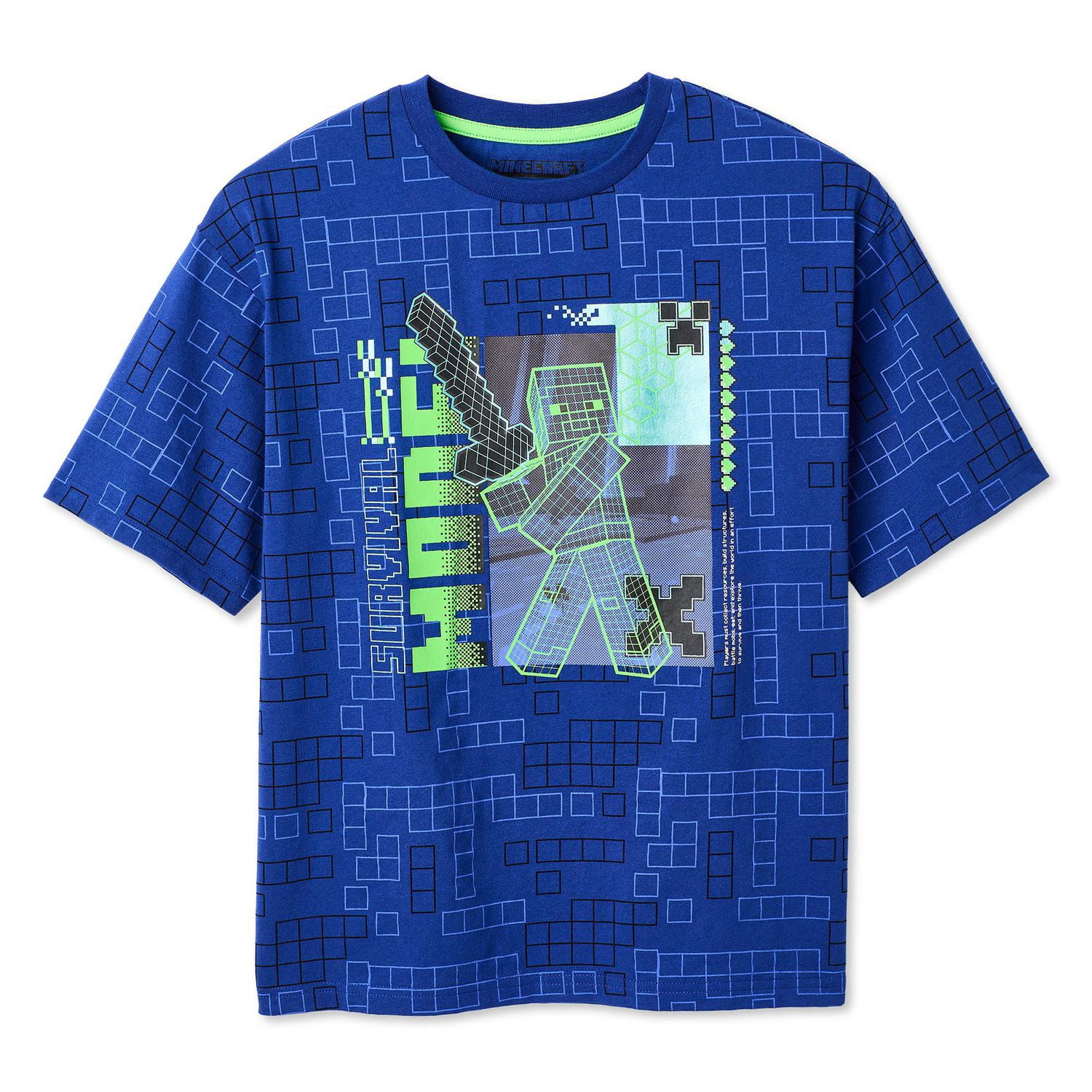 Minecraft Boys' Printed T-Shirt