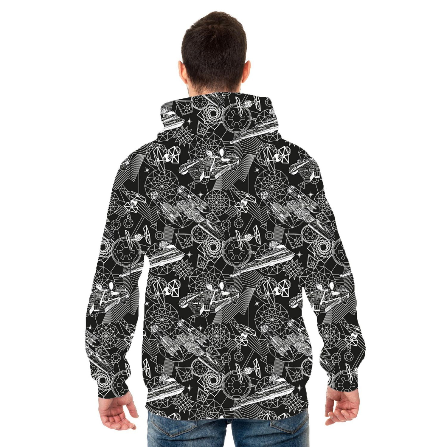Men's Star Wars Geo Ships Hoodie