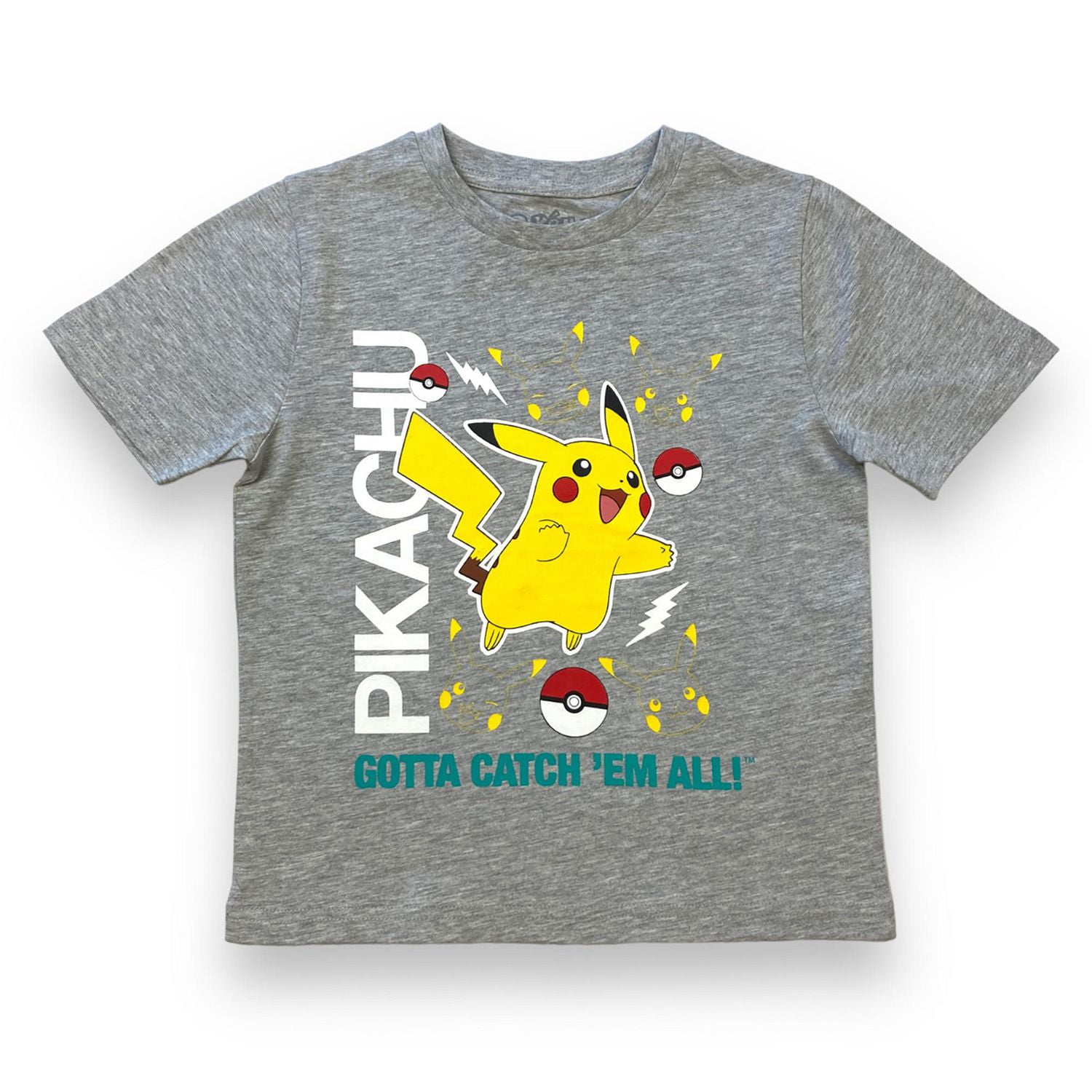 Pokemon T-shirt manches courtes pour garçon.