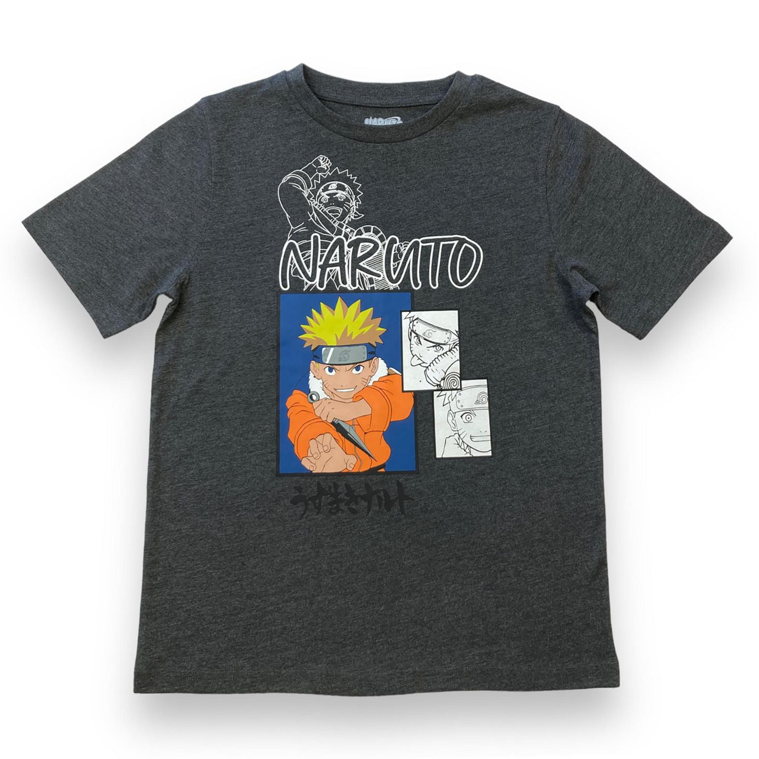 Naruto Boy's short sleeves T-shirt., Sizes XS to XL