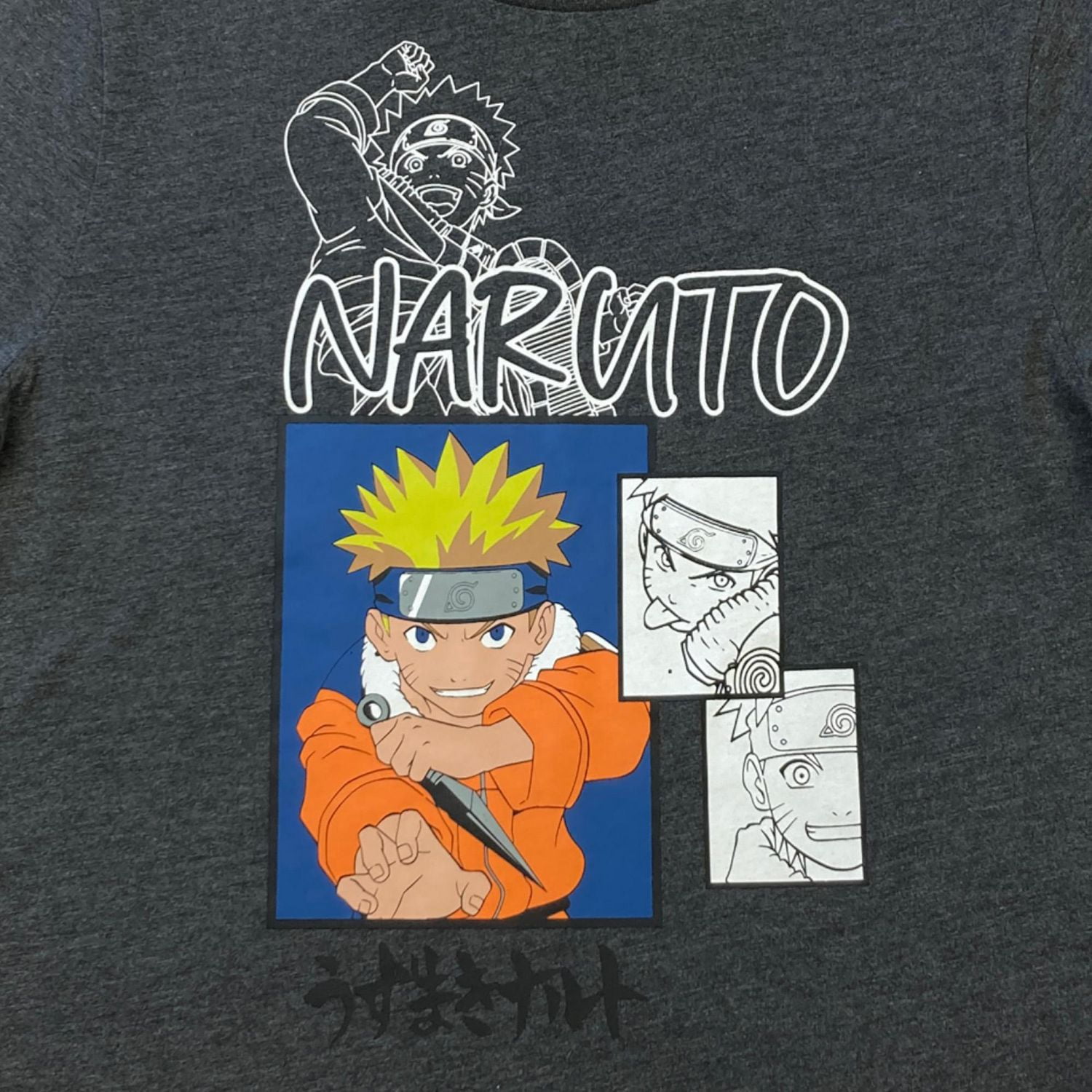 Naruto T-shirt manches courtes pour garçon. Tailles TP à TG