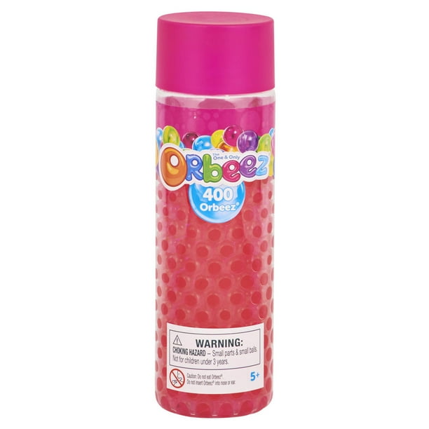 Orbeez, Grown Orbeez Tube with 400 Perfectly Pink Orbeez, Water Beads ...