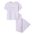 thumbnail image 3 of Pyjama 2 pièces en molleton nuage Justice pour filles, 3 of 3