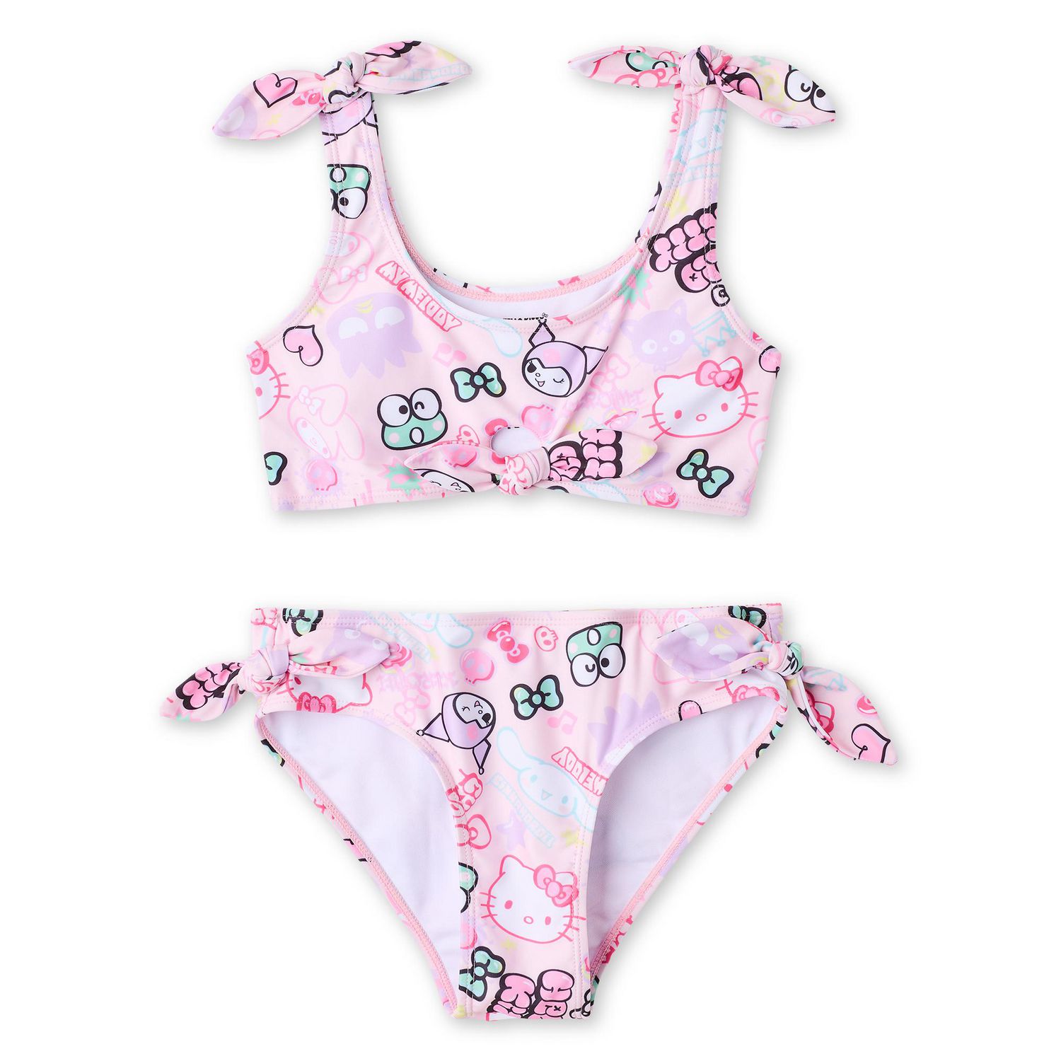 Ensemble de bain 2 pièces Hello Kitty et ses amis pour filles