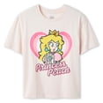 thumbnail image 3 of T-shirt Princesse Peach Super Mario pour filles, 3 of 3