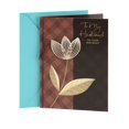 thumbnail image 1 of Hallmark Birthday Card for Husband (Plaid with Flower), 1 of 6