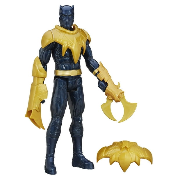 Marvel Série Héros Titan Figurine Black Panther avec équipement