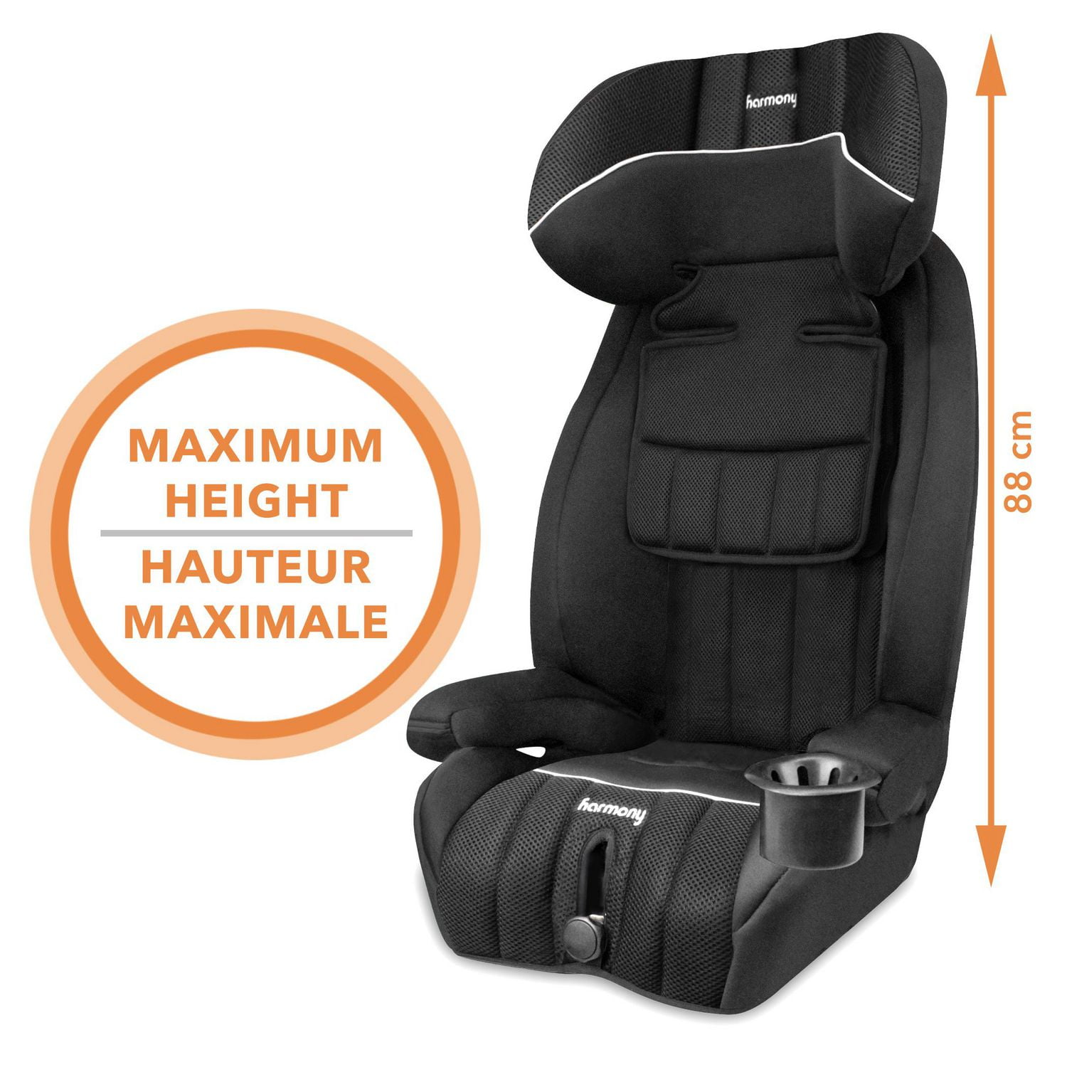 Harmony Defender MAX 360 3 in 1 Deluxe Car Seat Child Weight 22 120lbs Walmart