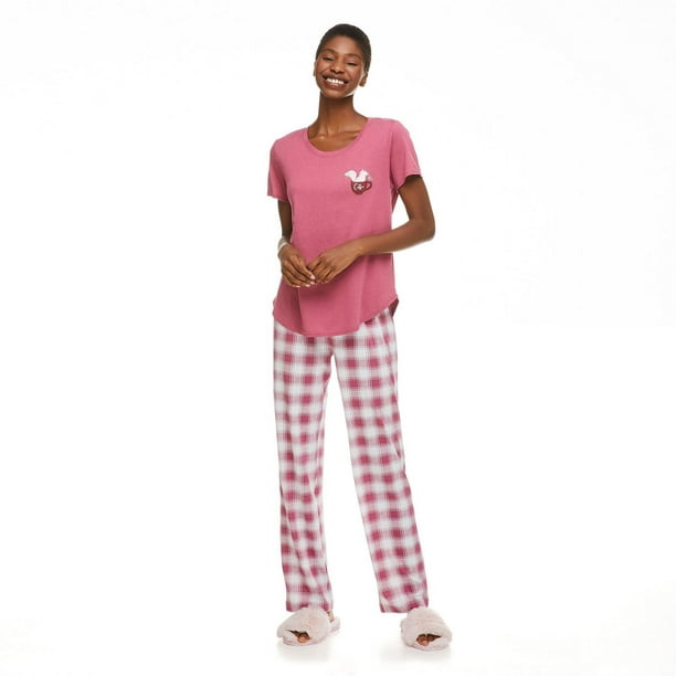 Womens Long Pajamas Organic Cotton Pants