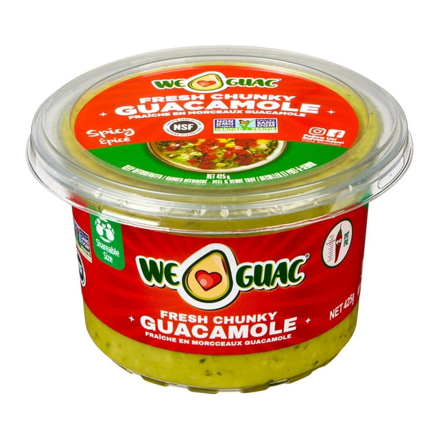 We Guac Fresh Chunky Spicy Guacamole