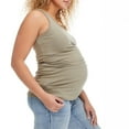 thumbnail image 4 of Paisley Sky Maternity Ruched Side Tank, 4 of 6