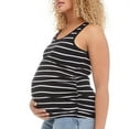 thumbnail image 4 of Paisley Sky Maternity Ruched Side Tank, 4 of 6