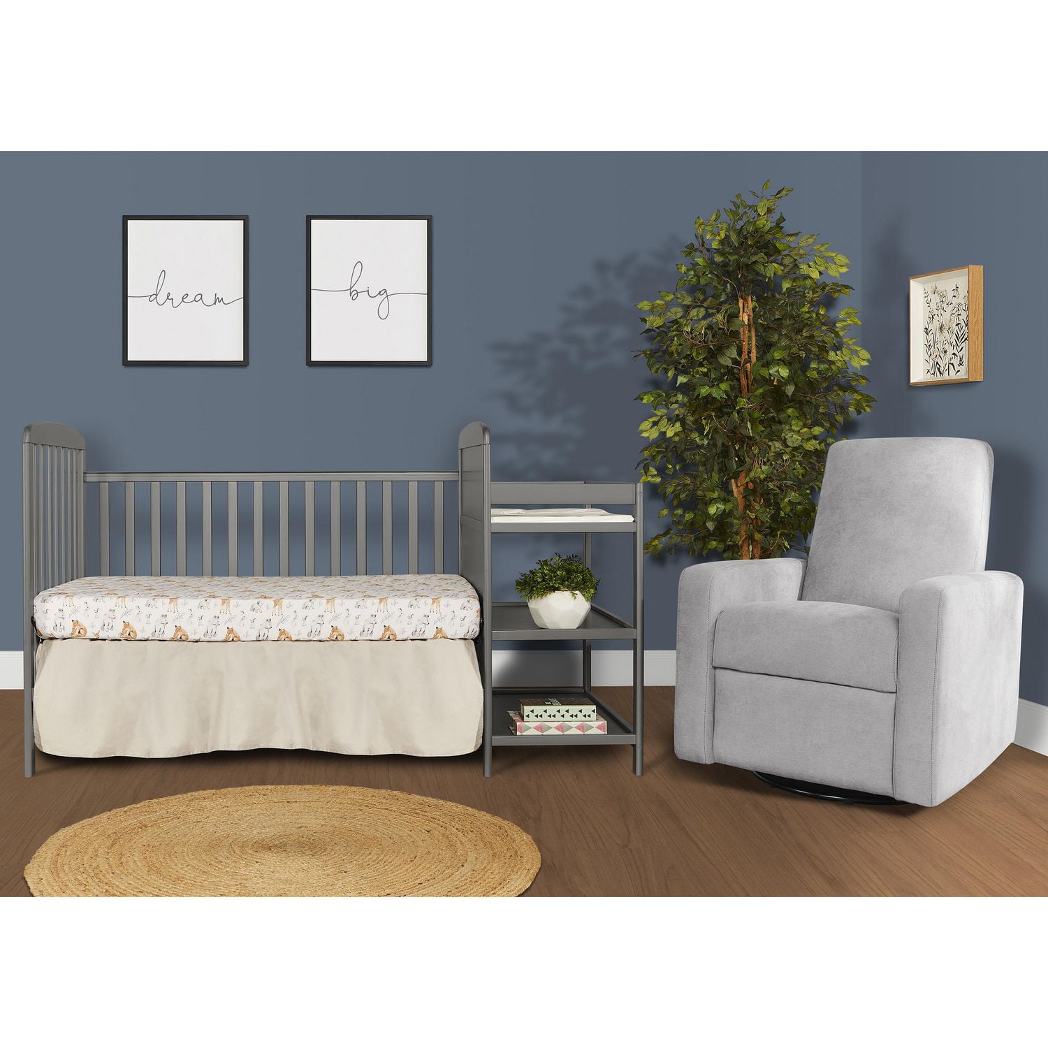 Dream on me crib and hot sale changing table