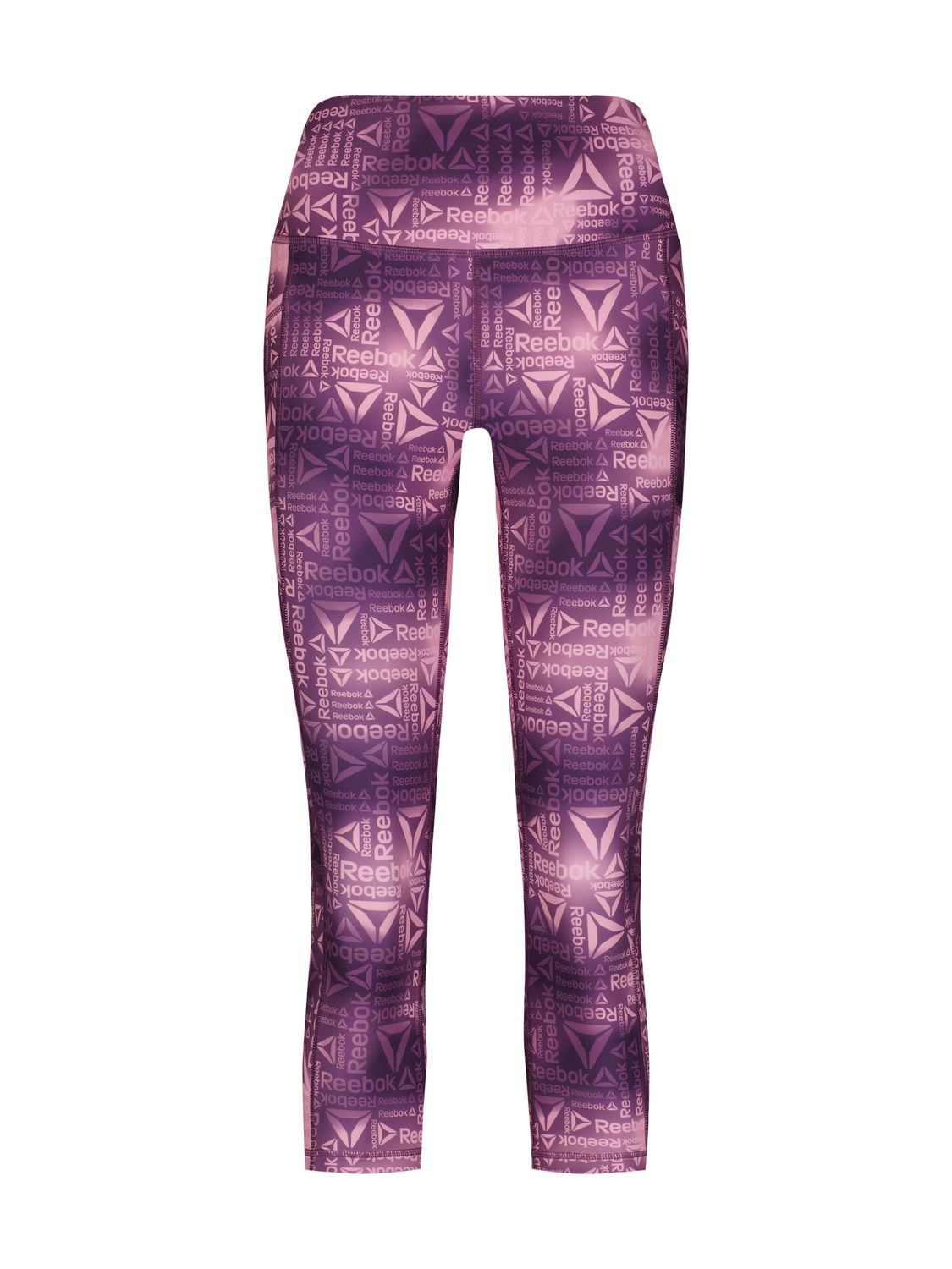 Reebok Women's Everyday Highrise Printed Capri Legging With Pockets, 20" Inseam