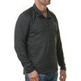 thumbnail image 4 of Pullover avec fermeture éclair 1/4 de Realtree pour hommes – Noir, 4 of 5