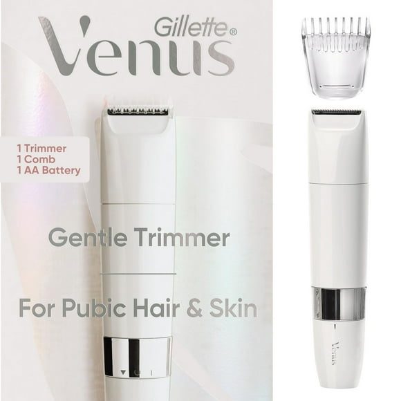 Gillette Venus for Pubic Hair & Skin Gentle Trimmer, 1CT